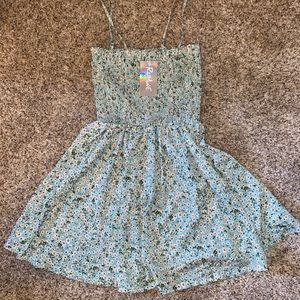ROMWE floral dress